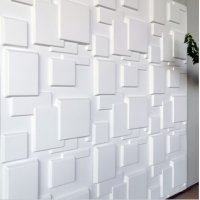 Various Indoor Wall Coating 3d Pvc Wall Panel For Decoration