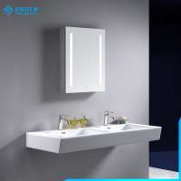 ETB hot sell bathroom mirror cabinets square mirror mirrors decor wall home with touch